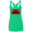 T-Shirts Envy / X-Small Forest Bear Women's Triblend Racerback Tank