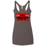 T-Shirts Macchiato / X-Small Forest Bear Women's Triblend Racerback Tank