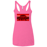 T-Shirts Vintage Pink / X-Small Forest Bear Women's Triblend Racerback Tank