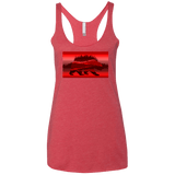 T-Shirts Vintage Red / X-Small Forest Bear Women's Triblend Racerback Tank