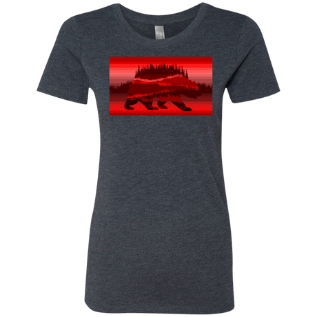 T-Shirts Vintage Navy / S Forest Bear Women's Triblend T-Shirt