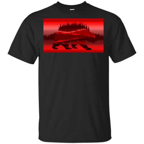 T-Shirts Black / YXS Forest Bear Youth T-Shirt
