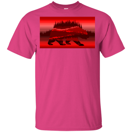 T-Shirts Heliconia / YXS Forest Bear Youth T-Shirt