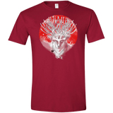T-Shirts Cardinal Red / S Forest defenders Men's Semi-Fitted Softstyle