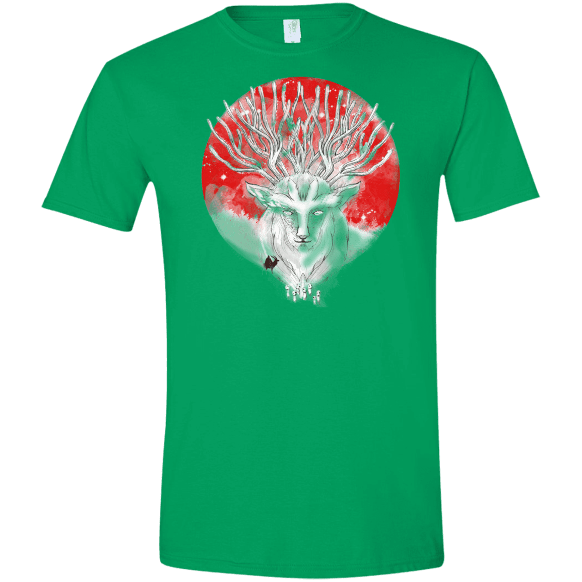 T-Shirts Irish Green / S Forest defenders Men's Semi-Fitted Softstyle