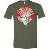 T-Shirts Military Green / S Forest defenders Men's Semi-Fitted Softstyle
