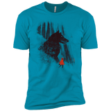T-Shirts Turquoise / YXS Forest Friendly Boys Premium T-Shirt