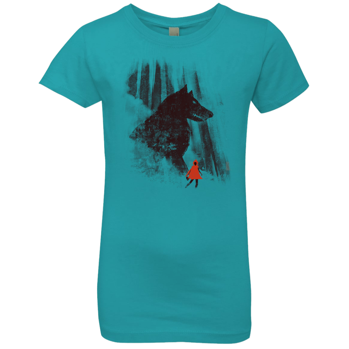 T-Shirts Tahiti Blue / YXS Forest Friendly Girls Premium T-Shirt
