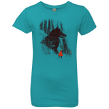 T-Shirts Tahiti Blue / YXS Forest Friendly Girls Premium T-Shirt