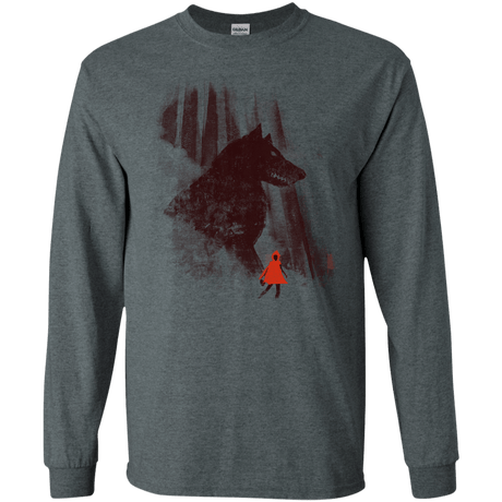 T-Shirts Dark Heather / S Forest Friendly Men's Long Sleeve T-Shirt