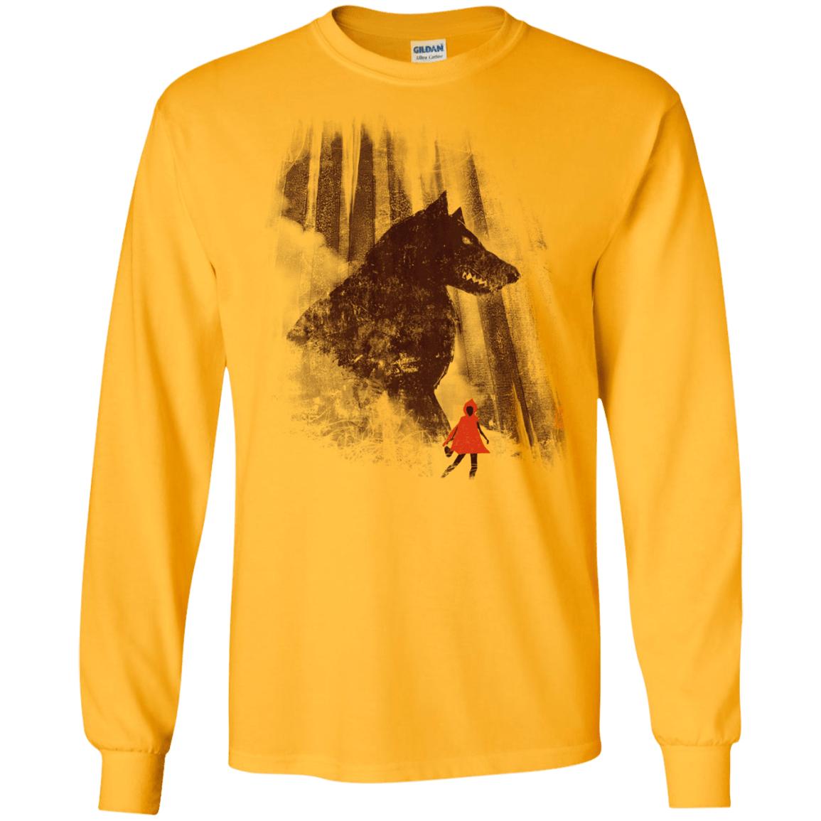 T-Shirts Gold / S Forest Friendly Men's Long Sleeve T-Shirt