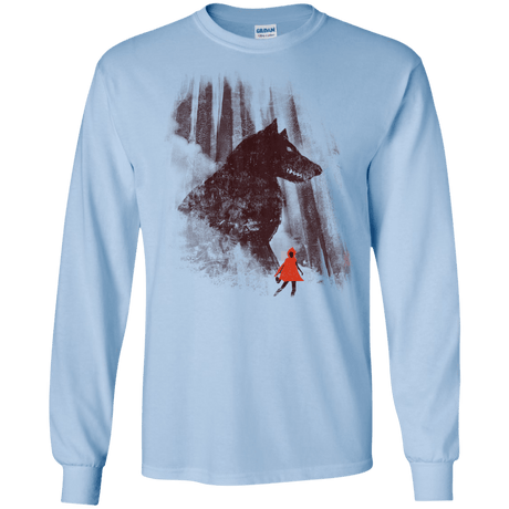 T-Shirts Light Blue / S Forest Friendly Men's Long Sleeve T-Shirt