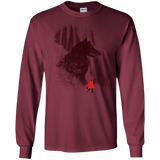 T-Shirts Maroon / S Forest Friendly Men's Long Sleeve T-Shirt