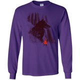 T-Shirts Purple / S Forest Friendly Men's Long Sleeve T-Shirt