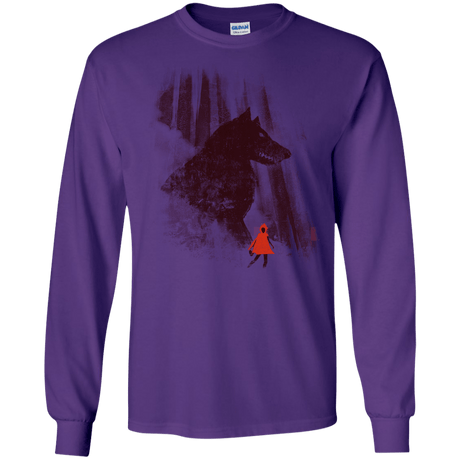 T-Shirts Purple / S Forest Friendly Men's Long Sleeve T-Shirt