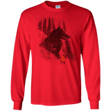 T-Shirts Red / S Forest Friendly Men's Long Sleeve T-Shirt