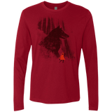 T-Shirts Cardinal / S Forest Friendly Men's Premium Long Sleeve