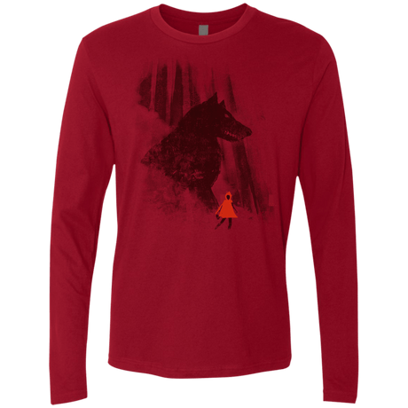 T-Shirts Cardinal / S Forest Friendly Men's Premium Long Sleeve