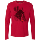T-Shirts Red / S Forest Friendly Men's Premium Long Sleeve