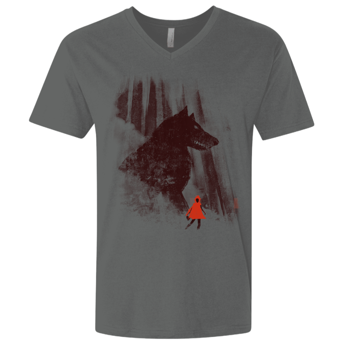 T-Shirts Heavy Metal / X-Small Forest Friendly Men's Premium V-Neck
