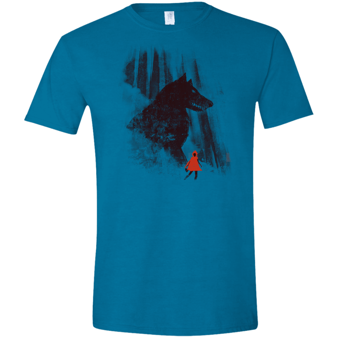 T-Shirts Antique Sapphire / S Forest Friendly Men's Semi-Fitted Softstyle