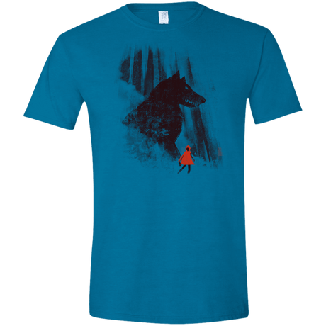 T-Shirts Antique Sapphire / S Forest Friendly Men's Semi-Fitted Softstyle