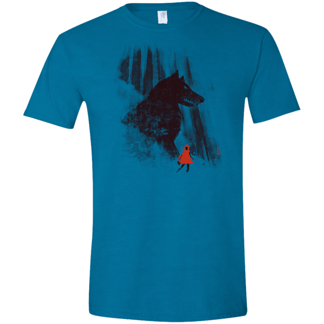 T-Shirts Antique Sapphire / S Forest Friendly Men's Semi-Fitted Softstyle