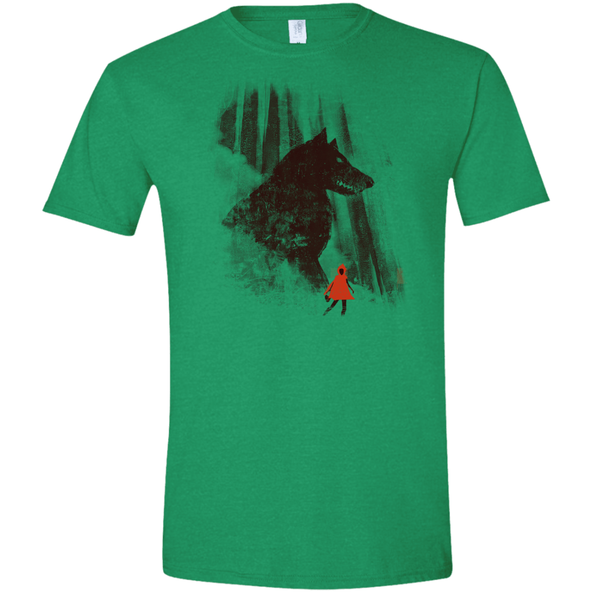 T-Shirts Heather Irish Green / S Forest Friendly Men's Semi-Fitted Softstyle