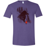 T-Shirts Heather Purple / S Forest Friendly Men's Semi-Fitted Softstyle