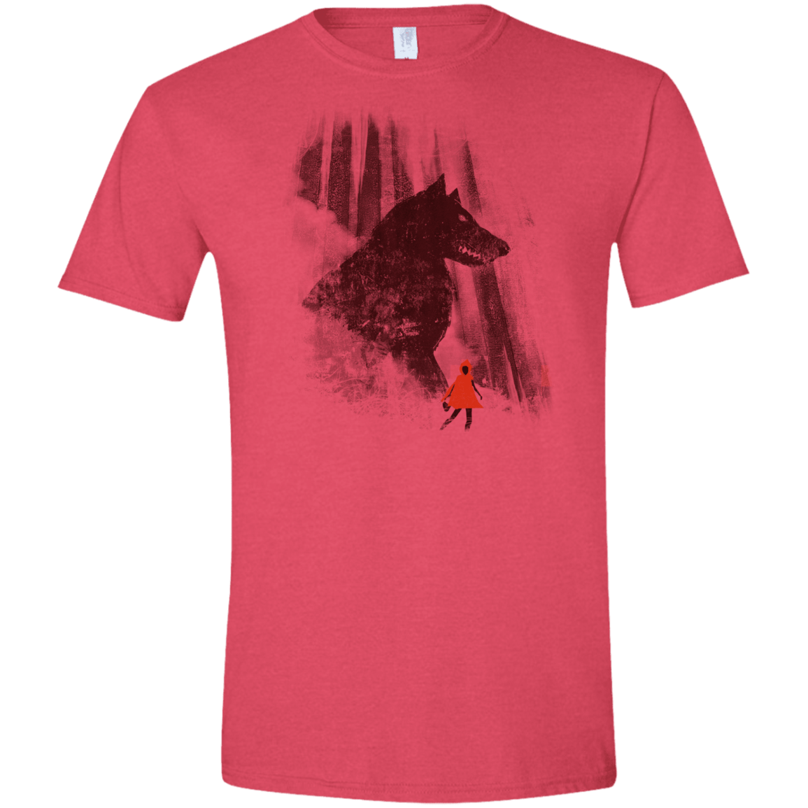 T-Shirts Heather Red / S Forest Friendly Men's Semi-Fitted Softstyle
