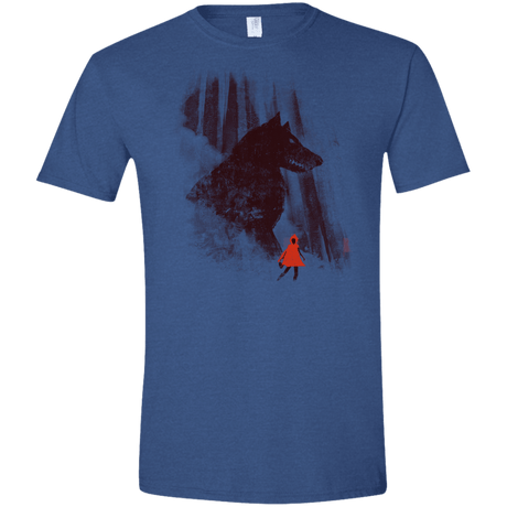 T-Shirts Heather Royal / X-Small Forest Friendly Men's Semi-Fitted Softstyle