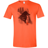 T-Shirts Orange / S Forest Friendly Men's Semi-Fitted Softstyle