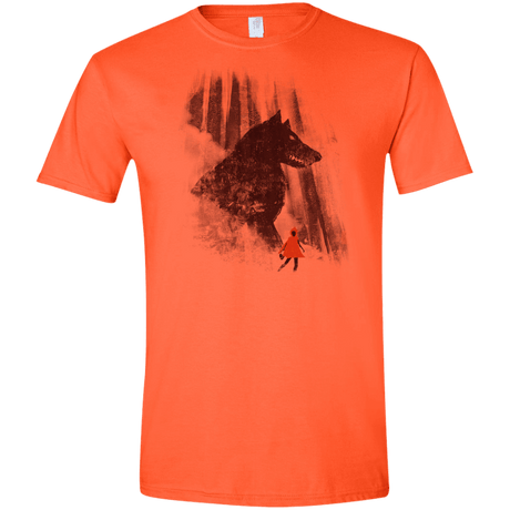 T-Shirts Orange / S Forest Friendly Men's Semi-Fitted Softstyle