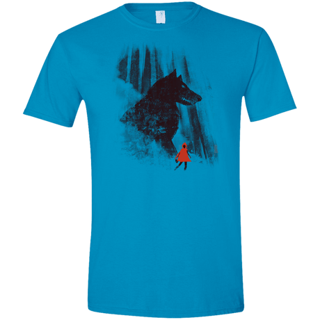 T-Shirts Sapphire / S Forest Friendly Men's Semi-Fitted Softstyle