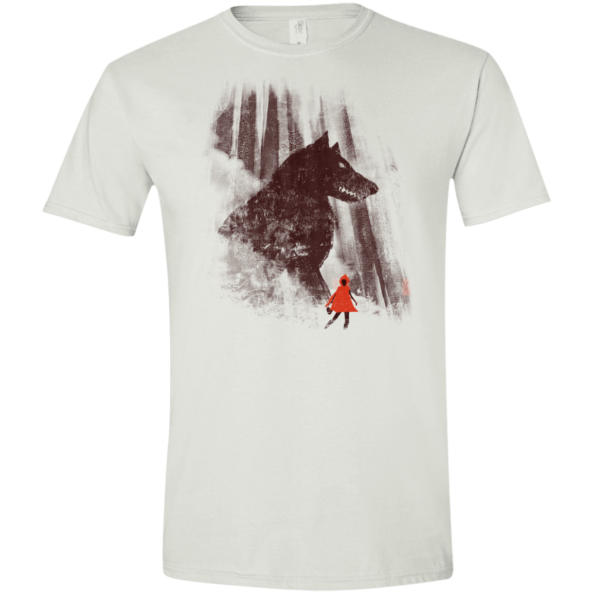 T-Shirts White / X-Small Forest Friendly Men's Semi-Fitted Softstyle