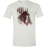 T-Shirts White / X-Small Forest Friendly Men's Semi-Fitted Softstyle