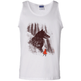 T-Shirts White / S Forest Friendly Men's Tank Top