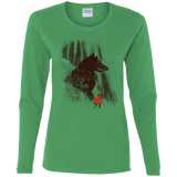 T-Shirts Irish Green / S Forest Friendly Women's Long Sleeve T-Shirt