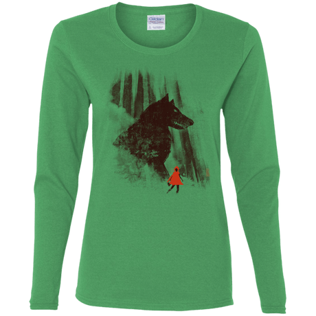 T-Shirts Irish Green / S Forest Friendly Women's Long Sleeve T-Shirt