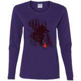 T-Shirts Purple / S Forest Friendly Women's Long Sleeve T-Shirt