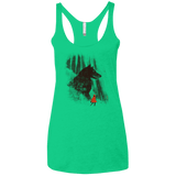 T-Shirts Envy / X-Small Forest Friendly Women's Triblend Racerback Tank