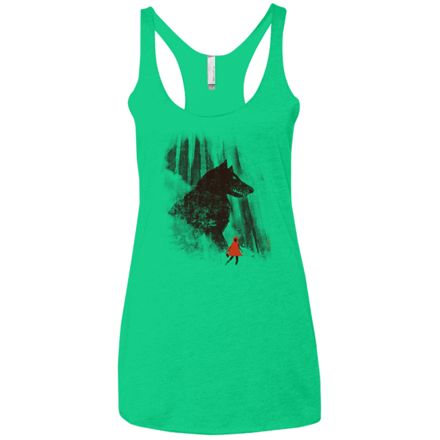T-Shirts Envy / X-Small Forest Friendly Women's Triblend Racerback Tank