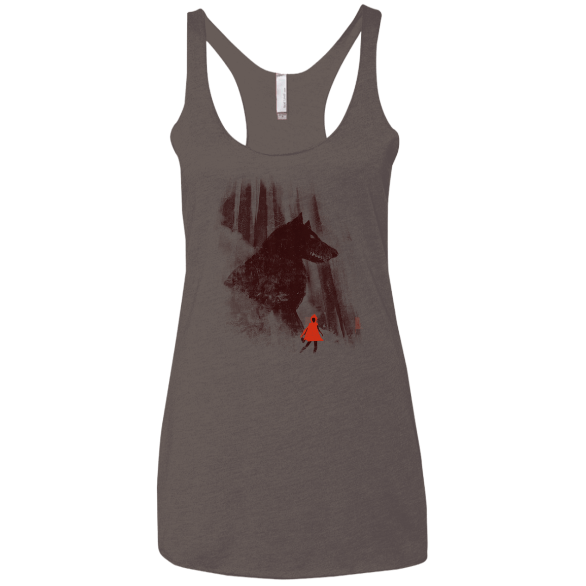 T-Shirts Macchiato / X-Small Forest Friendly Women's Triblend Racerback Tank