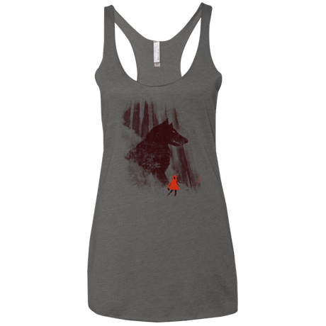 T-Shirts Premium Heather / X-Small Forest Friendly Women's Triblend Racerback Tank