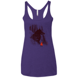 T-Shirts Purple Rush / X-Small Forest Friendly Women's Triblend Racerback Tank