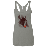 T-Shirts Venetian Grey / X-Small Forest Friendly Women's Triblend Racerback Tank