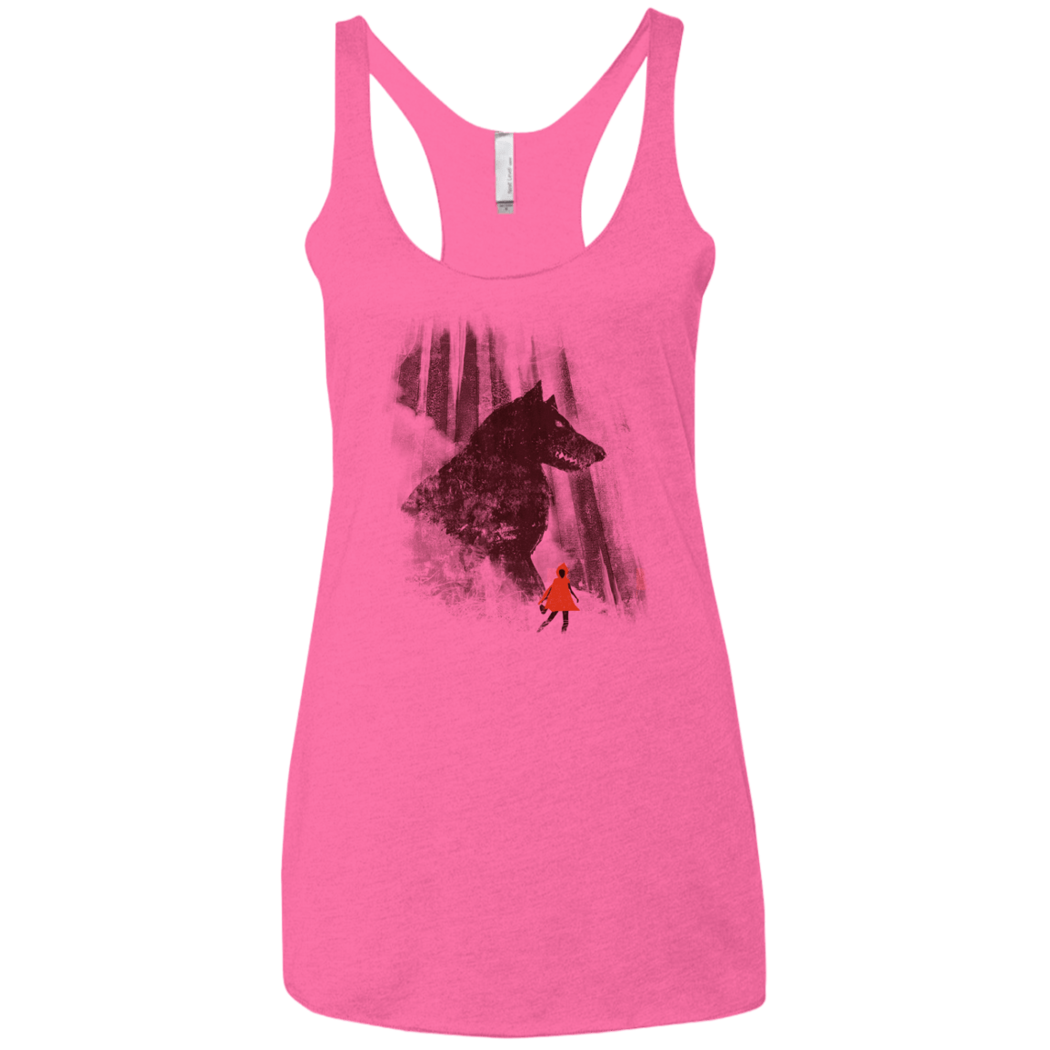 T-Shirts Vintage Pink / X-Small Forest Friendly Women's Triblend Racerback Tank