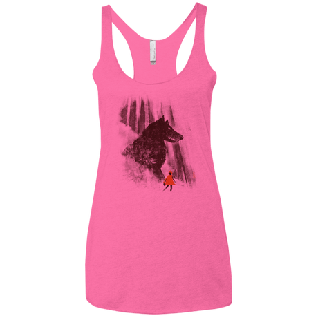 T-Shirts Vintage Pink / X-Small Forest Friendly Women's Triblend Racerback Tank