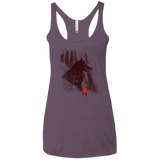 T-Shirts Vintage Purple / X-Small Forest Friendly Women's Triblend Racerback Tank