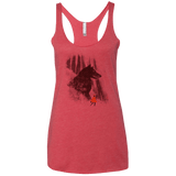 T-Shirts Vintage Red / X-Small Forest Friendly Women's Triblend Racerback Tank